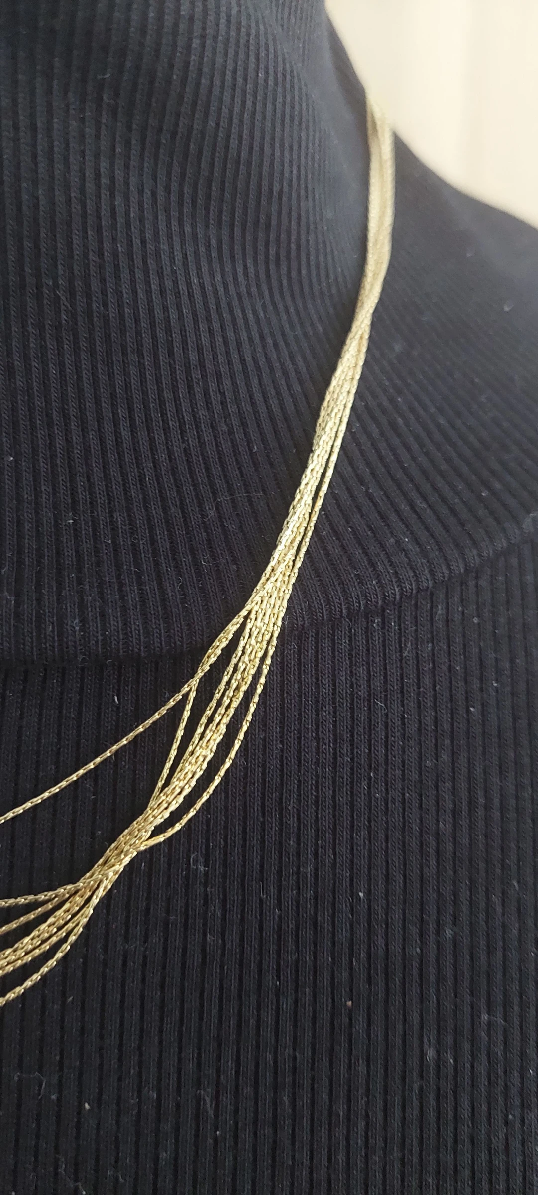 Vergulde meerlagige ketting "My Jewellery" – Nieuw met label ✨ – photo 4